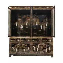 Vitrine meuble chinois