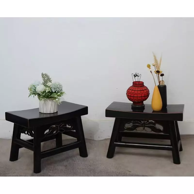 Tabouret chinois noir - Prix à l'unité