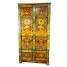 Armoire tibétaine aux Bouddhas