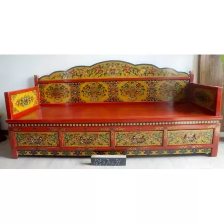 Grand sofa tibétain 185 cm