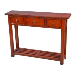 Console chinoise 3 tiroirs