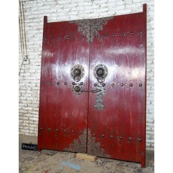 Portes chinoises anciennes 84x5x207x 2portes