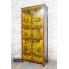 Armoire tibétaine des bouddhas de la compassion