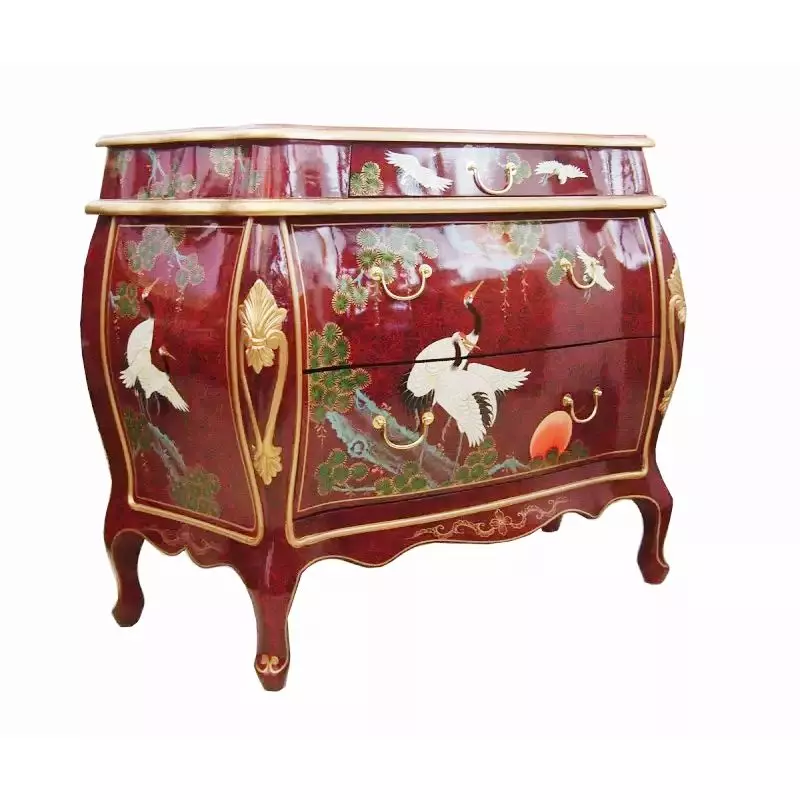 Commode chinoise galbée