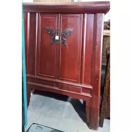 Armoire chinoise papillon ancienne - Stock Pékin en précommande