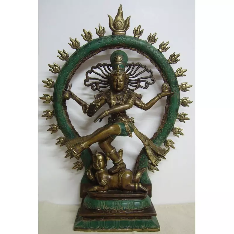 Statue de Shiva en bronze