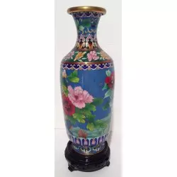 Vase cloisonné de Chine