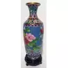 Vase cloisonné de Chine