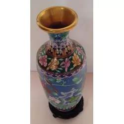 Vase cloisonné de Chine