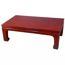 Table opium chinoise noire