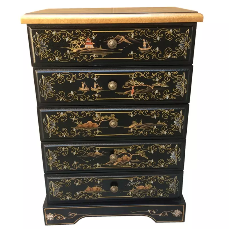 Commode chinoise laquée