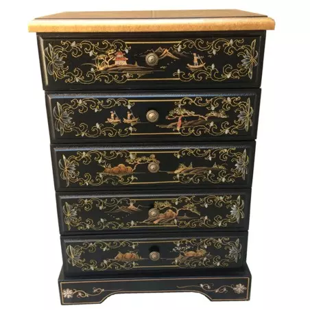 Commode chinoise laquée