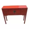 Console chinoise 4 tiroirs 2 portes