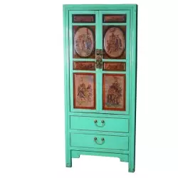 Armoire peinte 4 portes