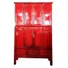 Armoire ancienne rouge sang de boeuf