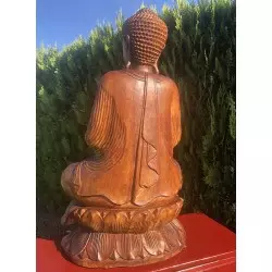 Statue bouddha mudra abhaya